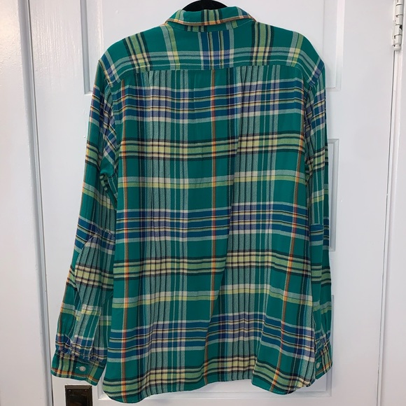 Polo Ralph Lauren Green Plaid Flannel - Picture 2 of 2
